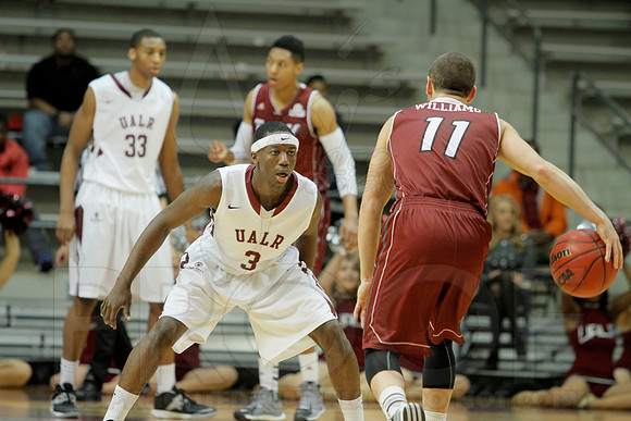 UALR vs. Troy Men's Basketball 1-11-14 (©Justin Manning) JWM_0447
