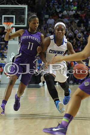 Conway vs. Fayetteville 7A Girls State Finals 3-14-2015 (©Justin Manning) JWM_356