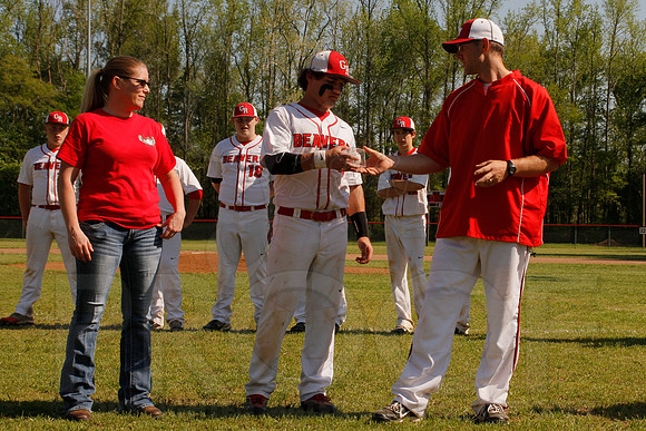 Mayflower @ Glen Rose baseball (Senior Night) 4-22-2014 (© Justin Manning) JWM_0015