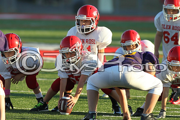 Poyen @ Glen Rose Peewee Football 10-19-2015 (©Justin Manning) JWM_0047