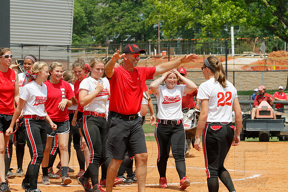 4A State Finals Softball Mena vs. Brookland 5-24-2014 (© Justin Manning) JWM_0475