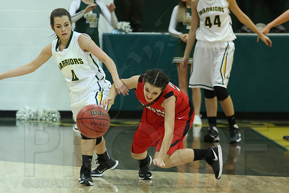 Harmony Grove @ Oauchita Sr Girls 11-13-2014 (©Justin Manning) JWM_0274