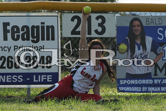 Glen Rose vs Harding Academy softball (Regionals) 5-8-2015 (©Justin Manning) JWM_0164