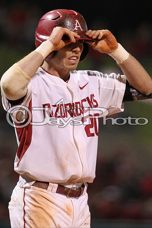 ULM @ Arkansas baseball_0818