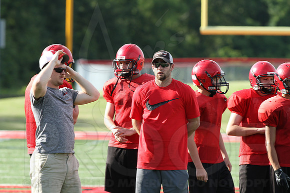 Harmony Grove Football Team Camp (Practice) 7-15-2014 (©Justin Manning) JWM_014