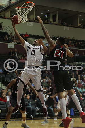 Louisiana Lafayette @ Arkansas-Little Rock Men's Basketball 1-7-2016 (©Justin Manning) JWM_0011