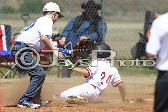 Arkansas Prospects vs. Bryant Hornets 8-9 year olds 3-29-2015 (©Justin Manning) JWM_0104