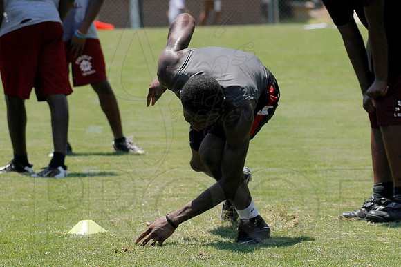 Tyrell Johnson Football Camp 7-20-12 (Justin Manning)312