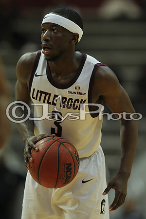 Louisiana Lafayette @ Arkansas-Little Rock Men's Basketball 1-7-2016 (©Justin Manning) JWM_0460