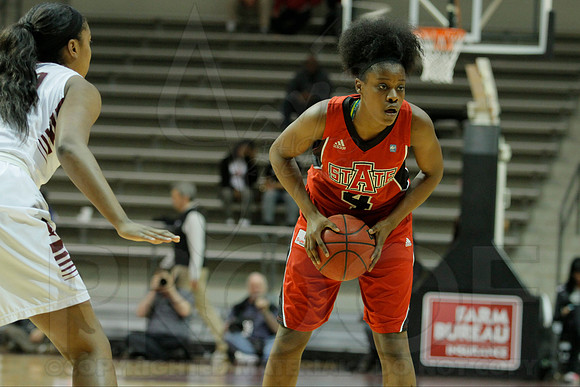 Arkansas State @ UALR Women's Basketball 3-1-2014 (© Justin Manning) JWM_0093
