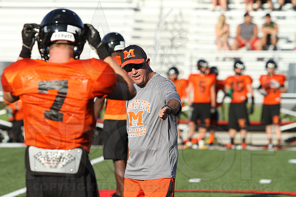 Harmony Grove Football Team Camp (Practice) 7-15-2014 (©Justin Manning) JWM_154