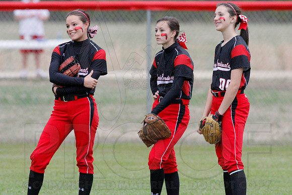 Harmony Grove @ Glen Rose softball 3-31-2014 (© Justin Manning) JWM_0086