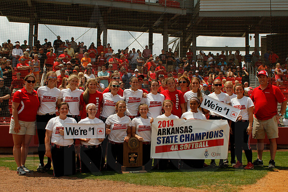 4A State Finals Softball Mena vs. Brookland 5-24-2014 (© Justin Manning) JWM_0508