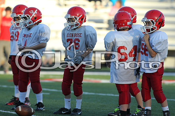 Poyen @ Glen Rose Peewee Football 10-19-2015 (©Justin Manning) JWM_0175