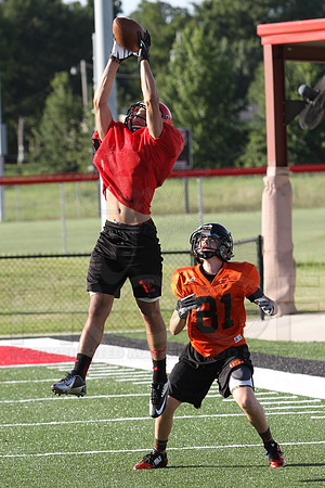 Harmony Grove Football Team Camp (Practice) 7-15-2014 (©Justin Manning) JWM_114