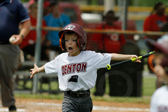 Benton vs. Fordyce 5-6 year old All Stars 6-28-2014 (©Justin Manning) JWM_044