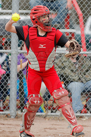 Harmony Grove @ Glen Rose softball 3-31-2014 (© Justin Manning) JWM_0105