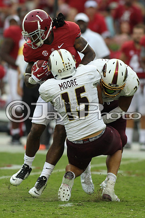 University of Louisiana-Monroe @ Alabama 9-26-2015 (©Justin Manning) JWM_0430