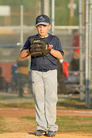 Thunder vs. A's 9-10 year old baseball 4-22-2014 (© Justin Manning) JWM_0071
