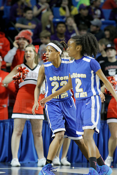 3A Girls State Finals-Harding Academy vs. eStem 3-14-2014 (© Justin Manning) JWM_0085
