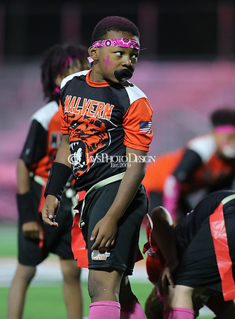 Malvern Cubs Orange vs. Malvern Cubs Black 3rd grade flag football 10-15-24_JWM_0338