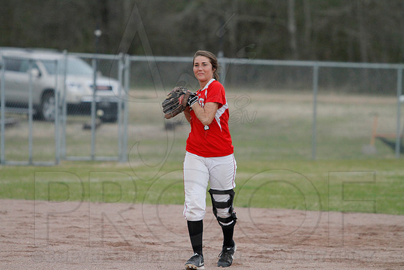 Harmony Grove @ Glen Rose softball 3-31-2014 (© Justin Manning) JWM_0128
