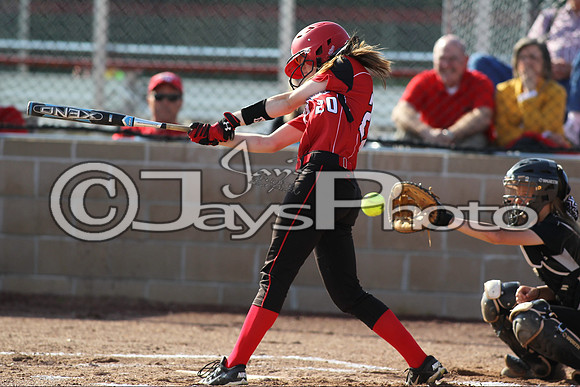 Bauxite @ Harmony Grove softball 4-21-2015 (©Justin Manning) JWM_0254