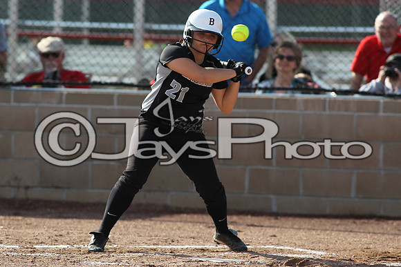 Bauxite @ Harmony Grove softball 4-21-2015 (©Justin Manning) JWM_0196