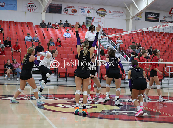 Harding Academy vs. Central Arkansas Christian (3A Volleyball South Regional Final) 10-24-24_JWM_0741