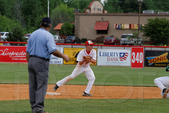 Glen Rose vs. Genoa Central 3A State 2nd Round 5-10-13 (© Justin Manning) JWM0251