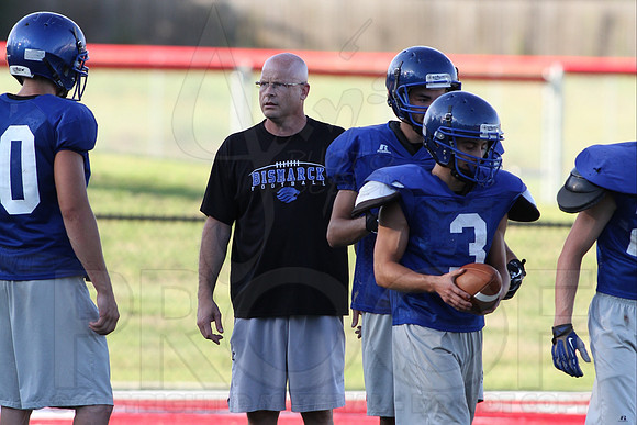 Harmony Grove Football Team Camp (Practice) 7-15-2014 (©Justin Manning) JWM_180