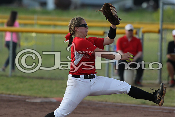 Glen Rose vs Harding Academy softball (Regionals) 5-8-2015 (©Justin Manning) JWM_0210