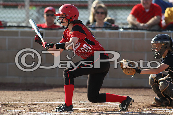 Bauxite @ Harmony Grove softball 4-21-2015 (©Justin Manning) JWM_0261