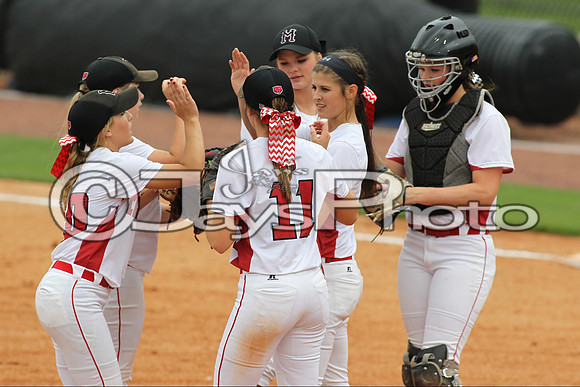 4A State Softball Finals Bauxite vs. Mena 5-22-2015 (©Justin Manning) JWM_0355