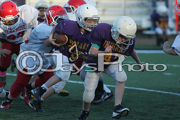 Poyen @ Glen Rose Peewee Football 10-19-2015 (©Justin Manning) JWM_0234