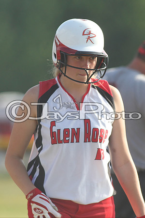 Glen Rose vs Harding Academy softball (Regionals) 5-8-2015 (©Justin Manning) JWM_0047