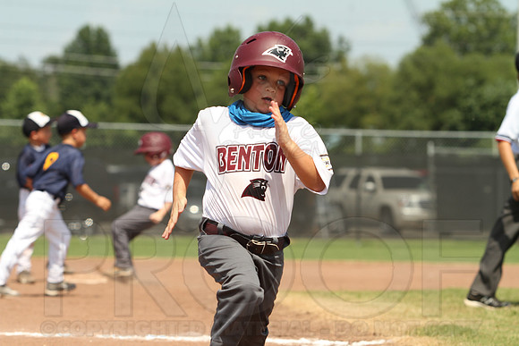 Benton vs. Mountain Home 5-6 year old All Stars 7-12-2014 (©Justin Manning) JWM_081