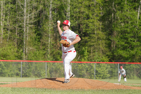Mayflower @ Glen Rose baseball (Senior Night) 4-22-2014 (© Justin Manning) JWM_0286