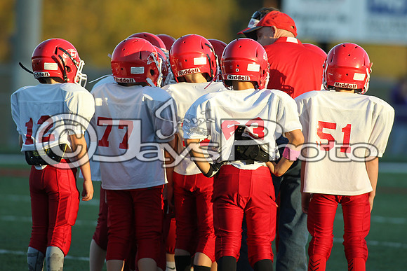 Poyen @ Glen Rose Peewee Football 10-19-2015 (©Justin Manning) JWM_0215