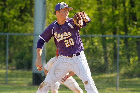 Mayflower @ Glen Rose baseball (Senior Night) 4-22-2014 (© Justin Manning) JWM_0114