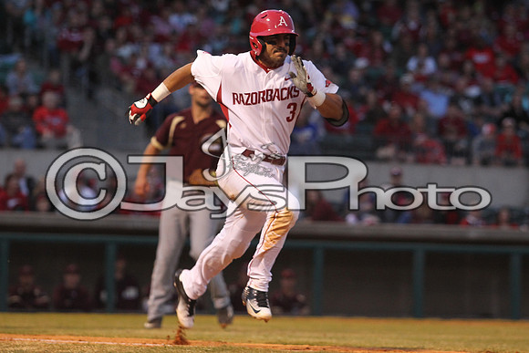 ULM @ Arkansas baseball_0682