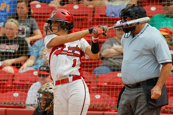 5A State Softball Finals Vilonia vs. White Hall 5-23-2014 (© Justin Manning) JWM_0285