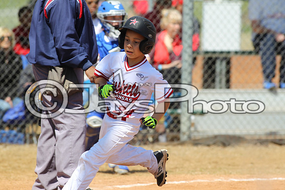Arkansas Prospects vs. Bryant Hornets 8-9 year olds 3-29-2015 (©Justin Manning) JWM_0123