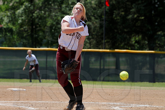 Benton vs. Mountain Home 6A State Softball Playoffs 5-11-13 (© Justin Manning) JWM0223