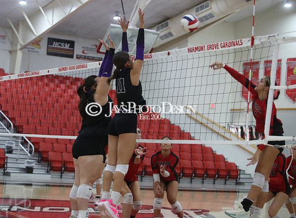 Harmony Grove vs. Central Arkansas Christian (3A Volleyball South Regional Tournament) 10-23-24_JWM_0450