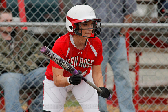 Harmony Grove @ Glen Rose softball 3-31-2014 (© Justin Manning) JWM_0098