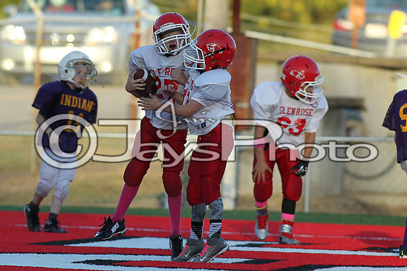 Poyen @ Glen Rose Peewee Football 10-19-2015 (©Justin Manning) JWM_0161