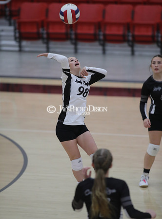 Cossatot River vs. Harding Academy (3A Volleyball South Regional Tournament) 10-22-24_JWM_0046
