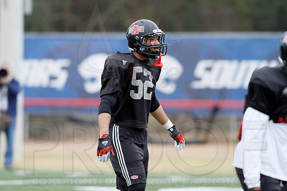 Arkansas State GoDaddy Bowl Practice 1-2-14 (©Justin Manning) JWM_0113