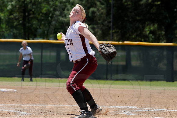 Benton vs. Mountain Home 6A State Softball Playoffs 5-11-13 (© Justin Manning) JWM0221